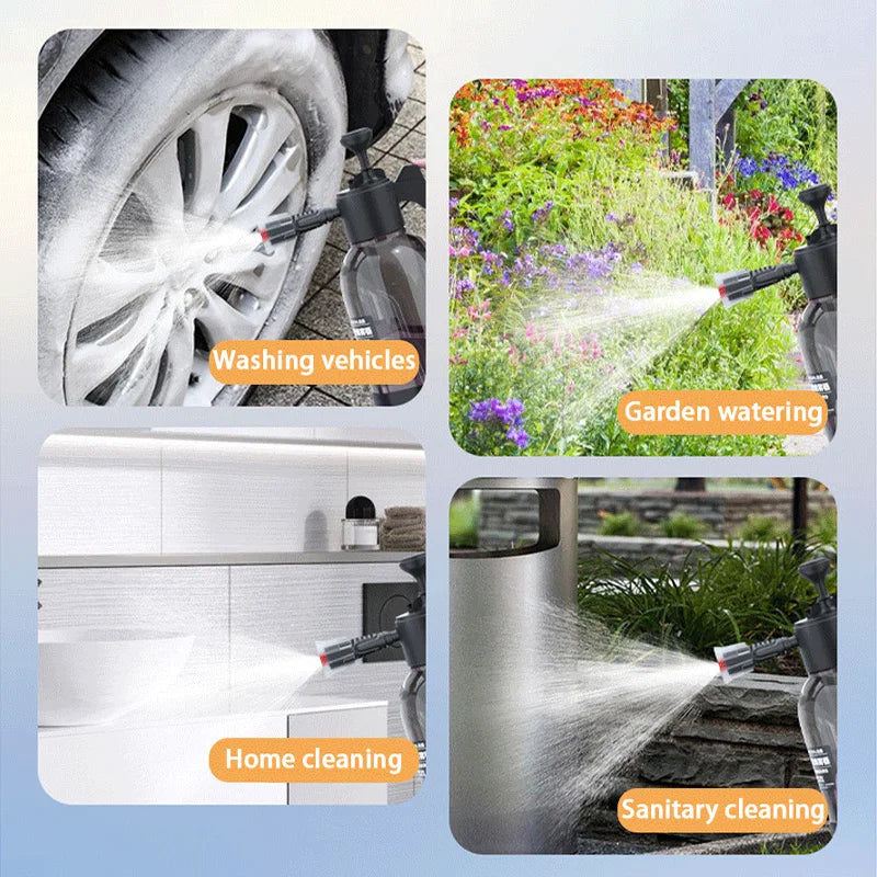 Car Wash Hand Pump Foam Cannon
