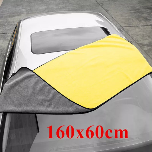 160x60CM Microfiber Drying Towel for Post Car Wash