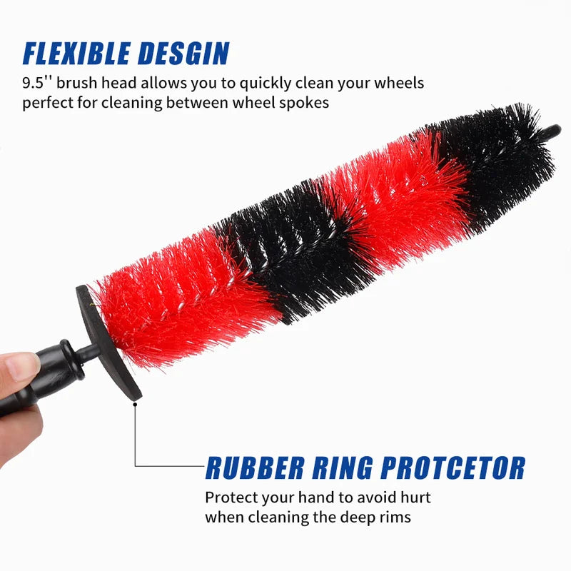 Car Wheel Cleaning Brush